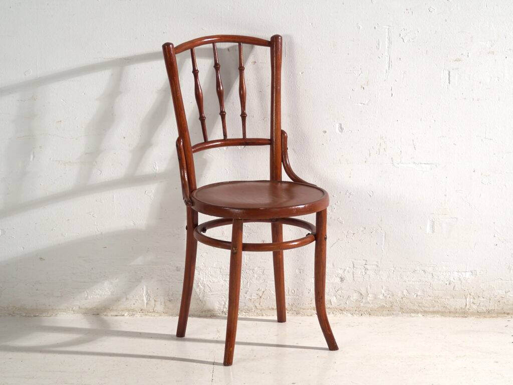 Antique bentwood chairs in Thonet style – Central Europe, circa 1930 – Set of 4 pieces #8