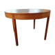 Table ronde extensible scandinave teck vintage