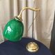 Desk lamp accent lamp reading lamp quinquet brass tulip opaline