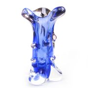 Mid-century modern vase, glass, designed by J. Hospodka, Czechoslovakia, 1960s
