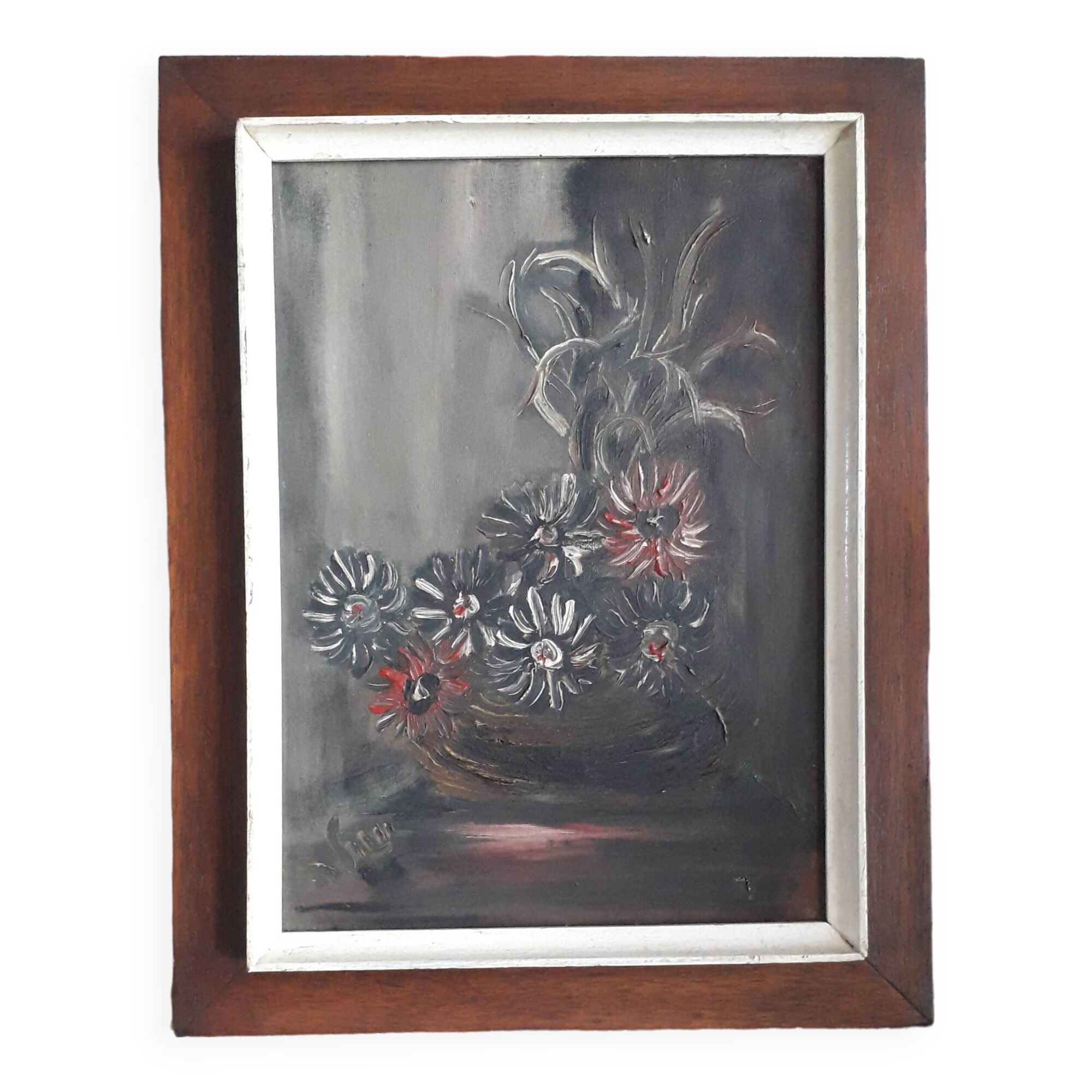 Old oil painting