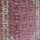 Beautiful vintage Transylvania handmade Persian style carpet 131x220 cm