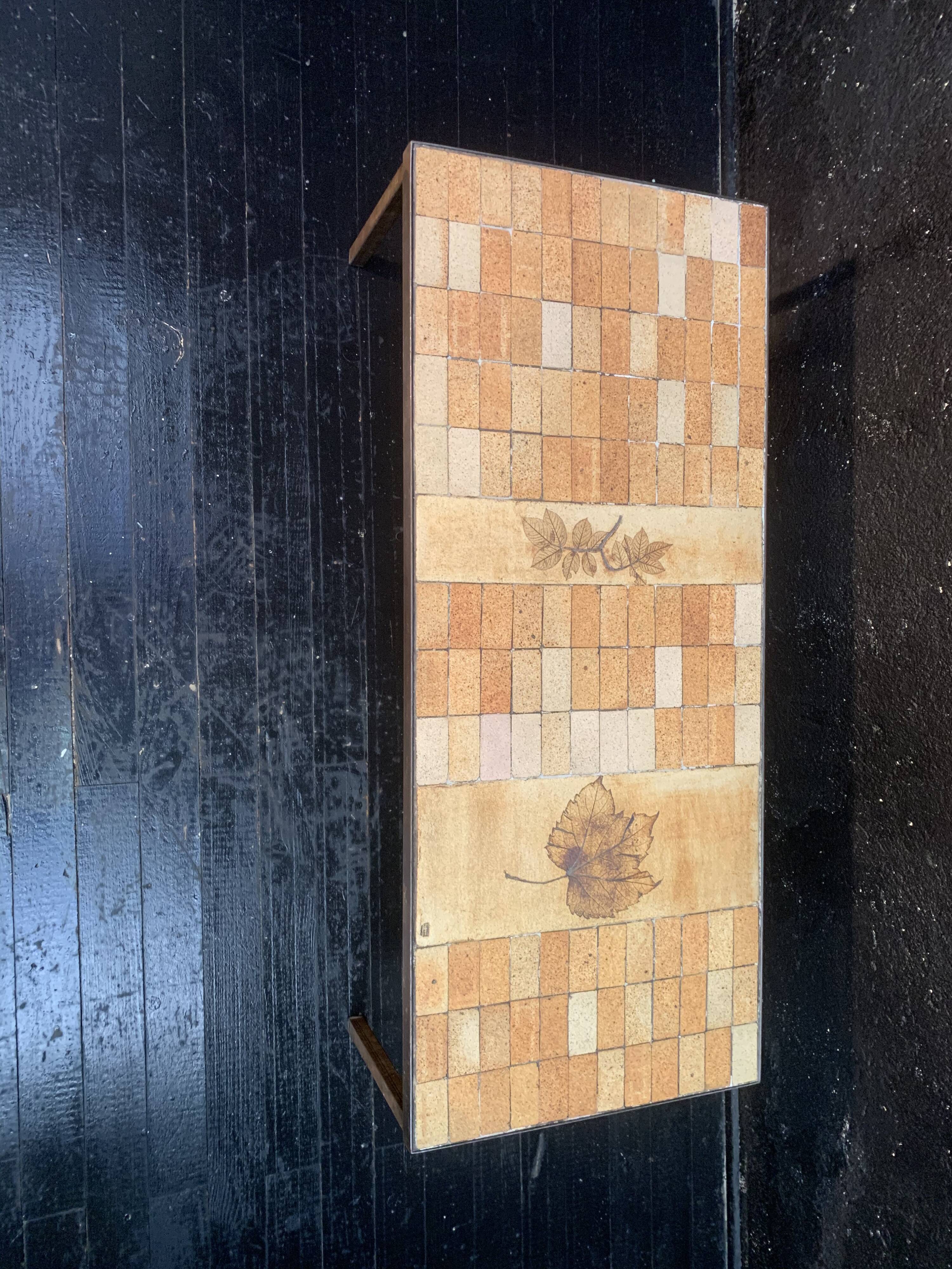 Roger Capron, ceramic coffee table design 1950