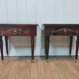Pair of vintage bedside tables