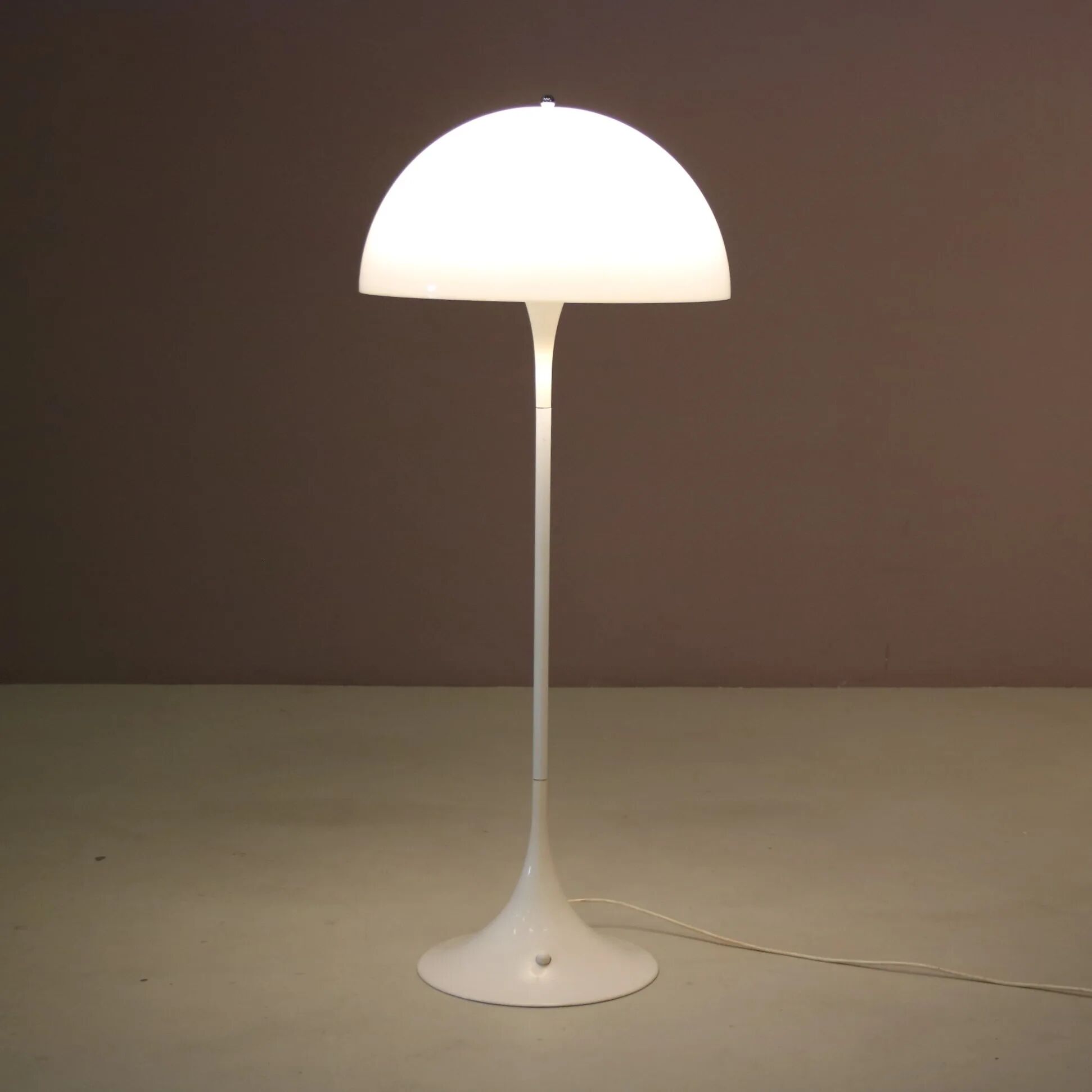 1970s "Panthella" floor lamp by Verner Panton for Louis Poulsen, Denmark