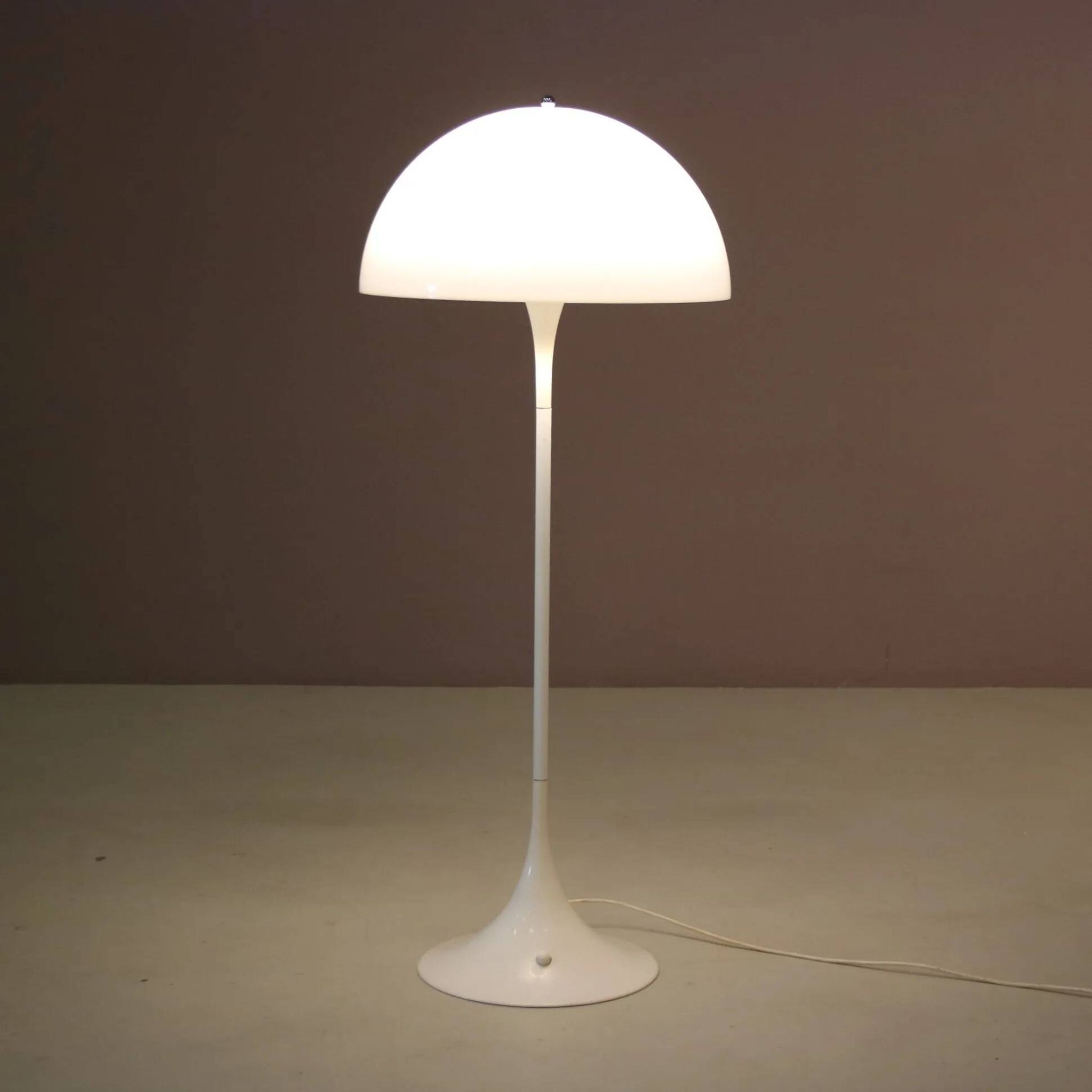 1970s "Panthella" floor lamp by Verner Panton for Louis Poulsen, Denmark