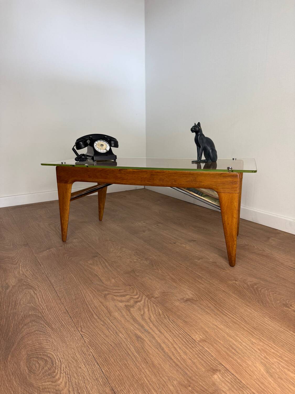Vintage coffee table by René-Jean Caillette – modernist design from the 1970s