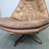 MS68 Lounge Chair and Ottoman by Madsen & Schubell, 1960s