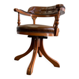 Vintage Chesterfield Office Chair