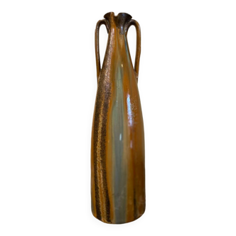 Enamelled stoneware carafe