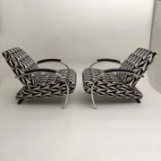 Tubular steel armchairs  by Gelderland, Netherlands, 1990, set of 2