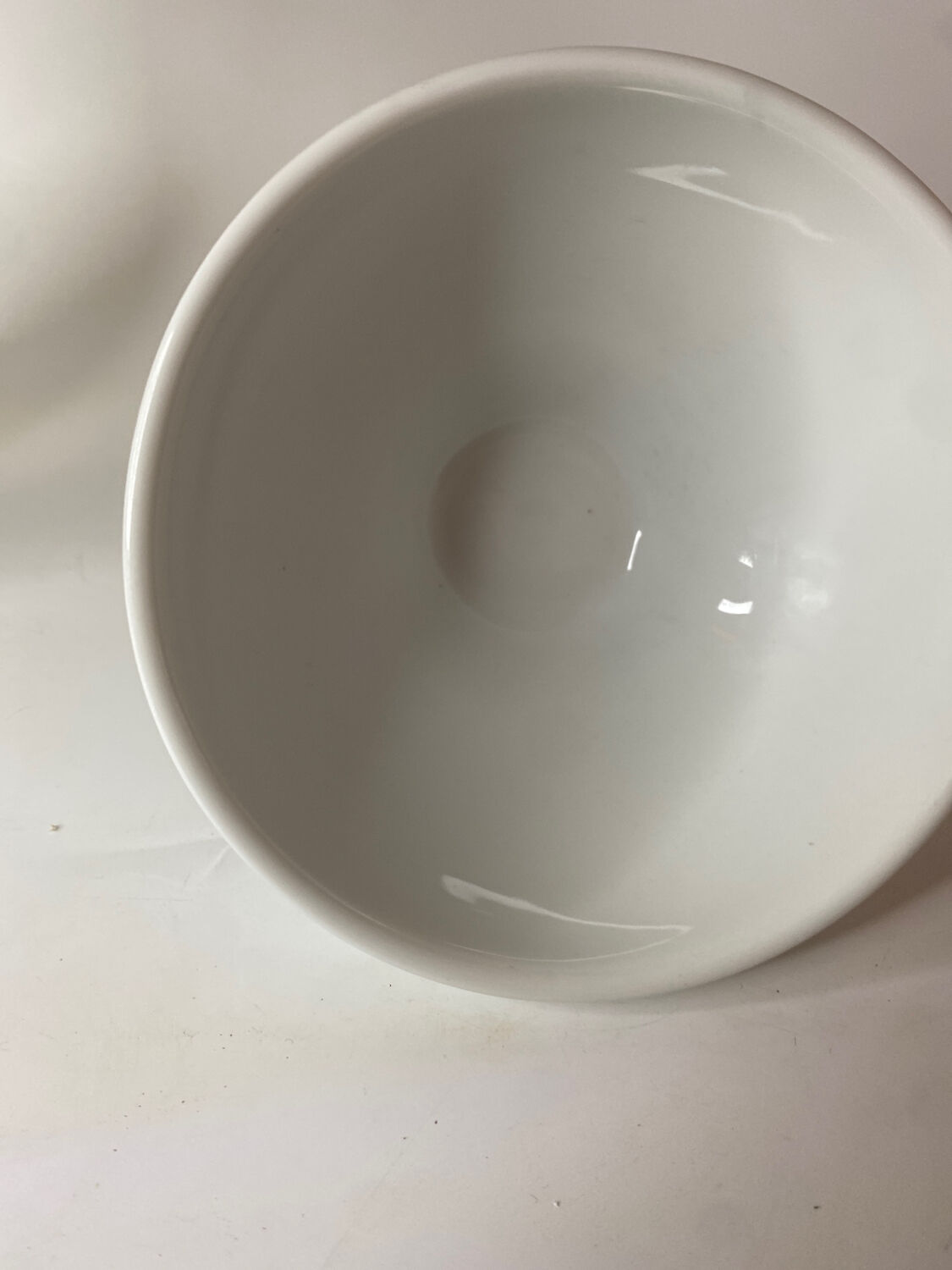 Very heavy porcelain bowl