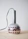 Small chrome steel pendant from the 60s/70s (16 cm)