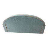 Velvet club sofa - 4 seats - damaged