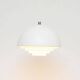 White Scandinavian lamp, Denamrk 90s