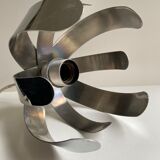 Chrome aluminium hanging lamp