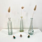 Set of 3 soliflores vase bottles