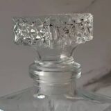 Carafe à whisky en verre taillé