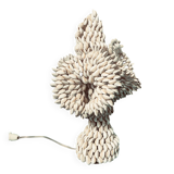 70's shell lamp