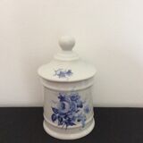 Pot with porcelain lid of the Lys Royal Limoges