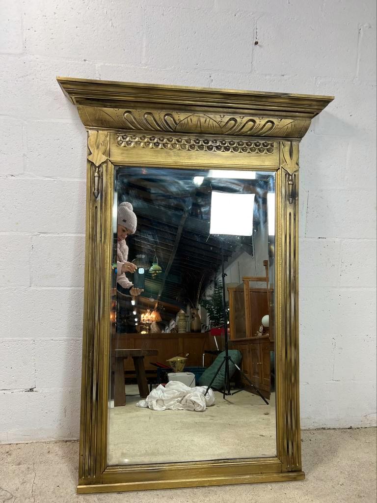 Vintage mirror "gold", 135x94 cm