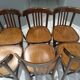 Suite of 6 Chairs of vintage Bistrot 1960