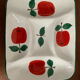 Italian earthenware top, hand painted 1963