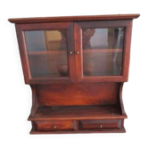 vitrine murale ancienne en bois