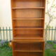 Oscar - shelves and showcase - vintage library