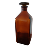 Vintage amber bottle