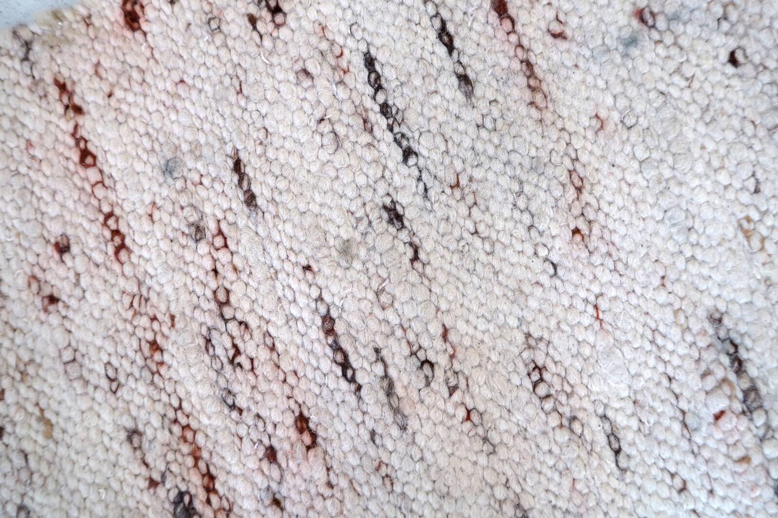 Tapis Vintage Kilim Indien en Laine (54cm x 118cm), Années 1970, Élégance