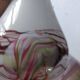 Vase boule en Opaline blanche pop art de Florence