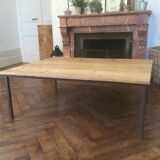Table basse bois et fer