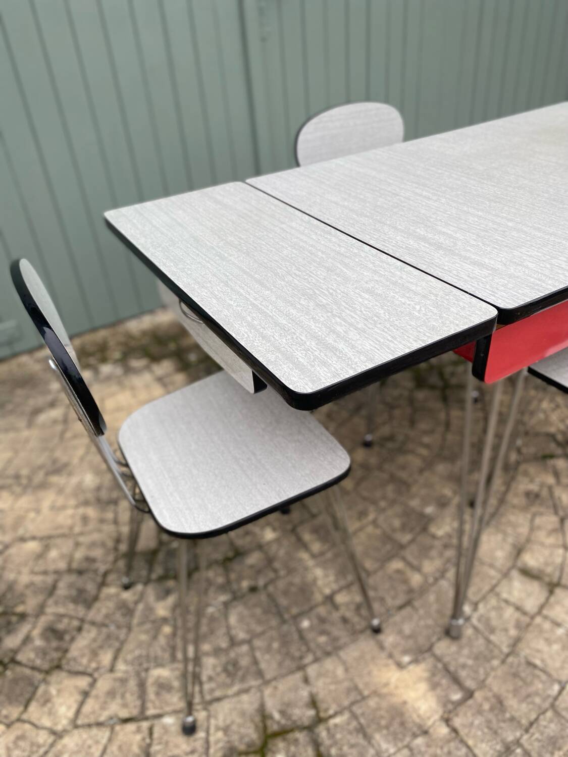Formica table and chairs
