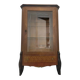 Vitrine vintage en placage de palissandre