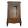 Vitrine vintage en placage de palissandre