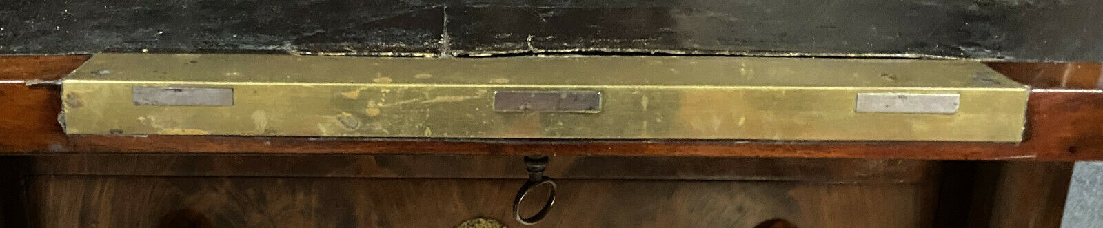 Secretary empire era in mahogany flamed around 1810
