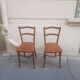 Pair of bistro chairs