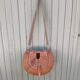 Large handmade wicker fishing basket