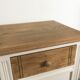 Old wooden bedside