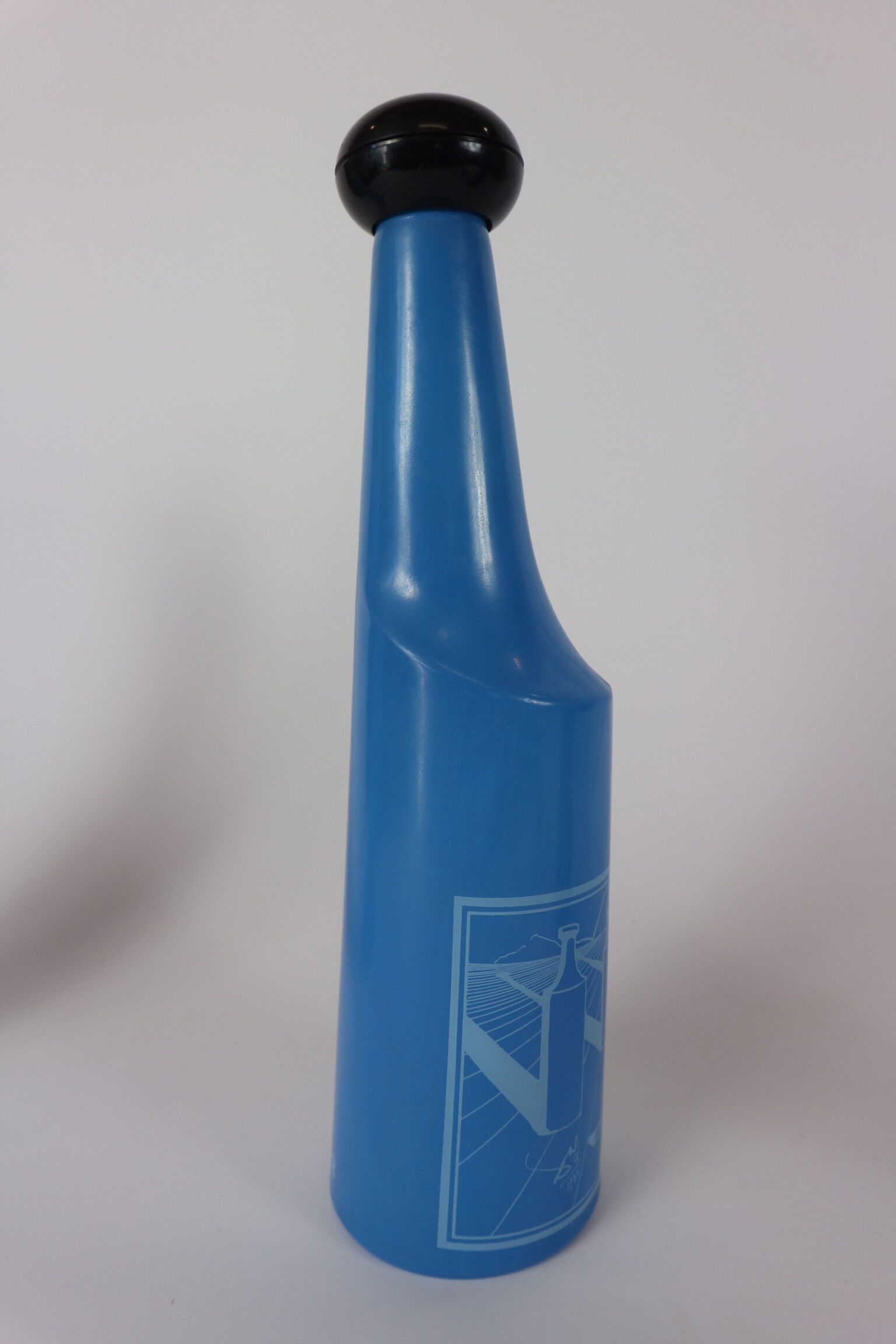 three blue bottles by Salvador Dali for Rosso Antico