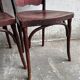 Set of 4 Art Nouveau chairs by Jacob & Josef Kohn (circa 1900)