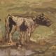 Great French painting landscape from the 20th century