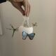 Set of 2 Johnny B. Butterfly pendants by Ingo Maurer