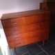 Commode vintage pieds compas