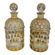 Lot 2 Flacons parfum Cologne Guerlain vintage