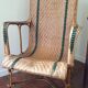 Fauteuil en osier