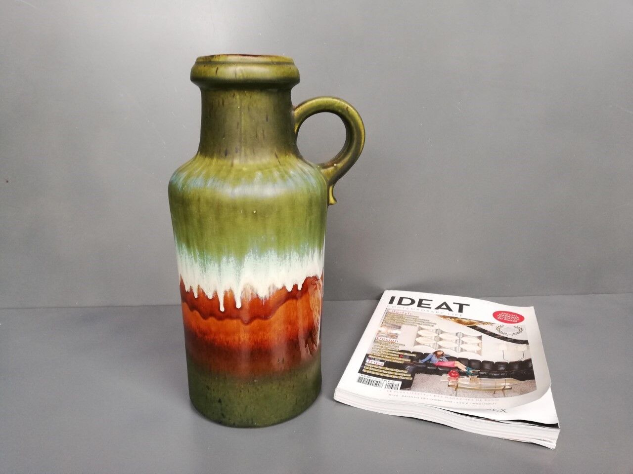 Vintage german ceramic vase 1970