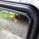 Black Louis Philippe mirror 130 cm × 93 cm