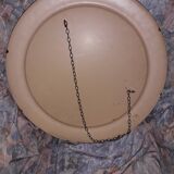 Mirror witch bulging brass 48x48cm